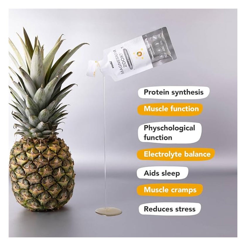 Zooki Liposomal Magnesium Bis-Glycinate 1500mg Liquid Sachet 15ml