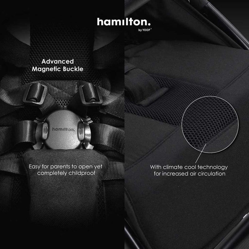 Hamilton by Yoop X1 Premium Baby Stroller - Green