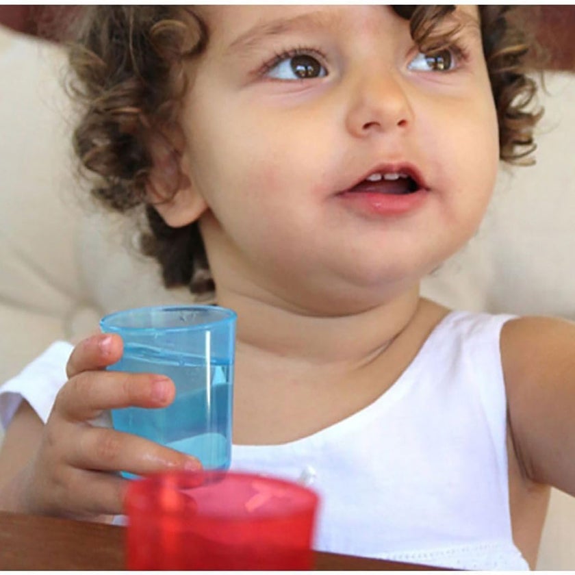 Babyjem My First Sippy Cup For 4+ Months Baby - Multicolor 60ml, Pack of 4's