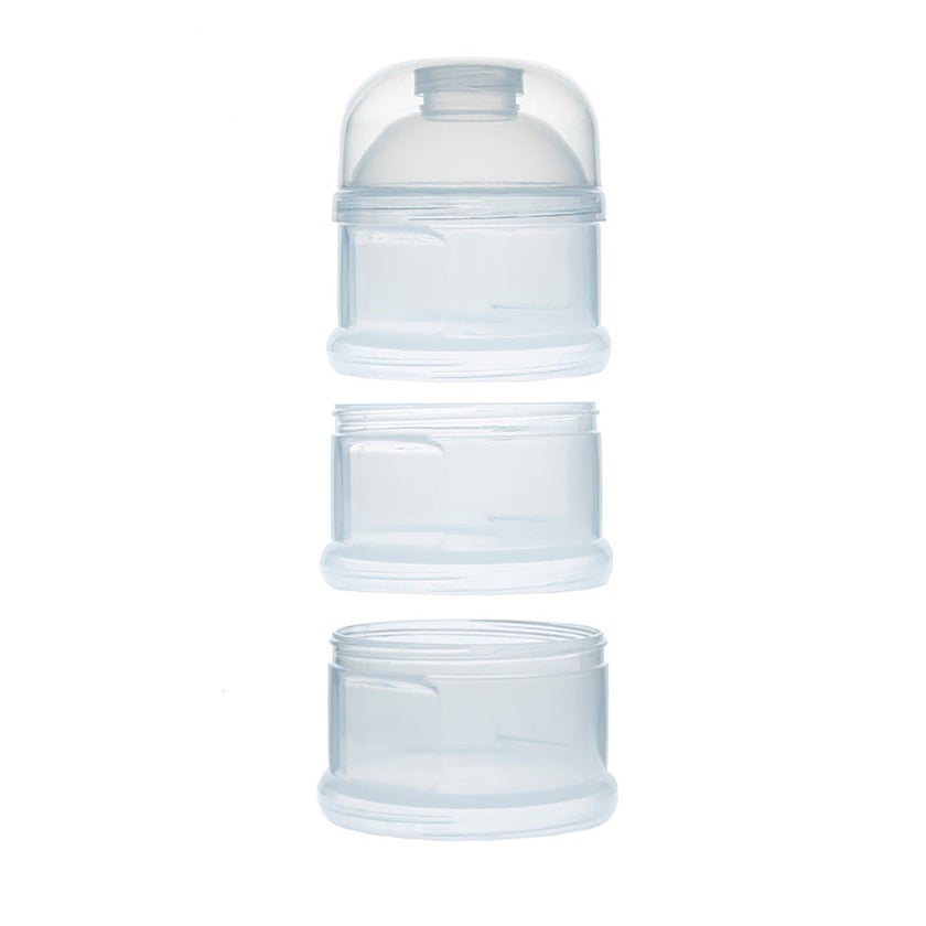 Babyjem Milk Powder Dispenser Stackable Container - White
