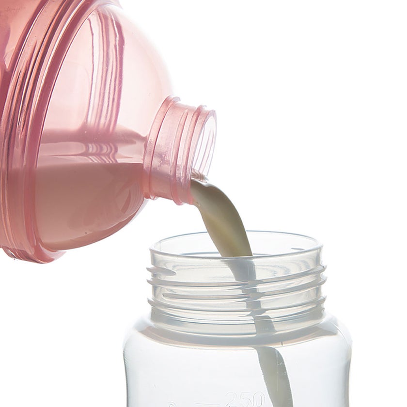 Babyjem Milk Powder Dispenser Stackable Container - Pink