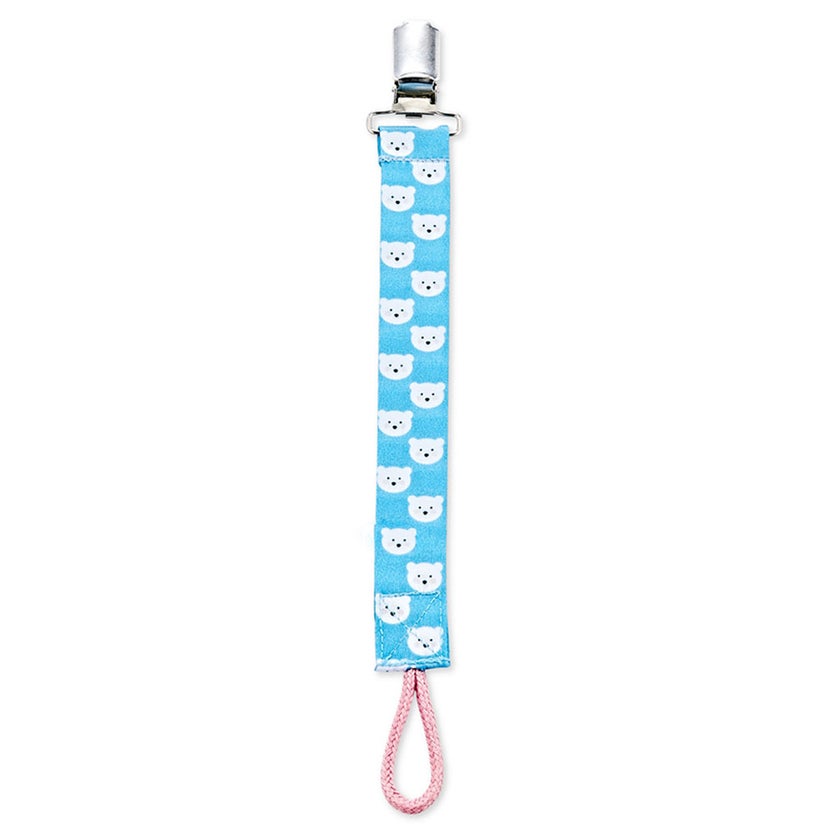 Babyjem Printed Baby Pacifier Holder - Blue