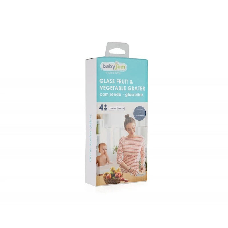 Babyjem Baby Fruit & Vegetable Grater - Glass