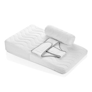 Babyjem Baby Reflux Pillow With Belt For 0-6 Months - White