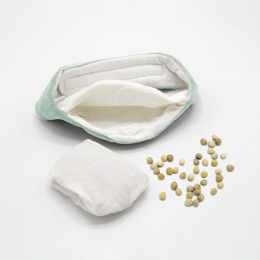 Babyjem Cherry Core Filled Baby Belt For 0+ Month, Color - Green