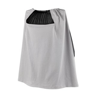 Babyjem Breast Feeding Cover With Tulle Window - Grey