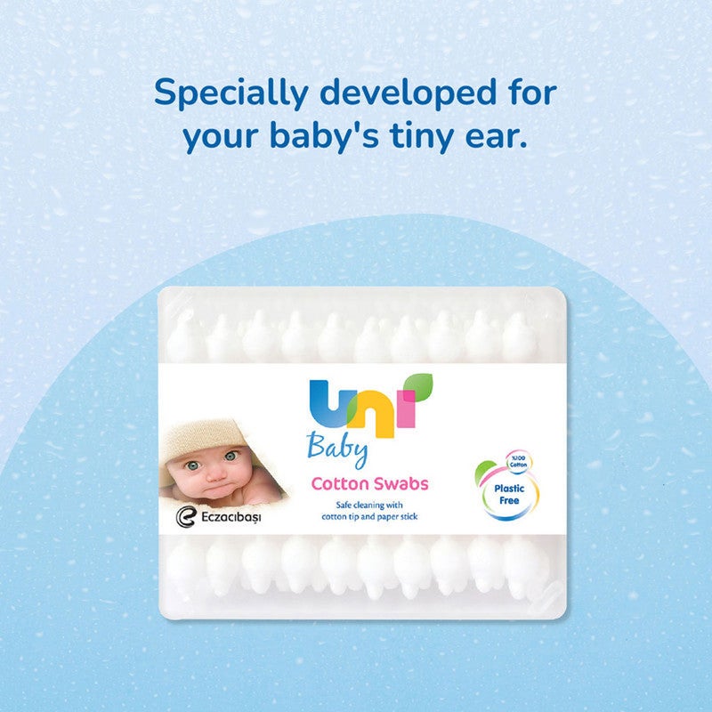Uni Baby Cotton Swab, Pack of 60's