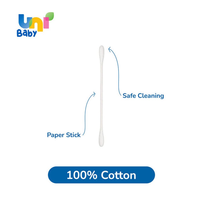 Uni Baby Cotton Swab, Pack of 100's