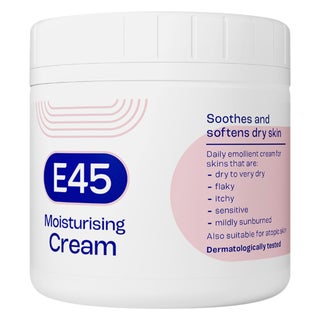 E45 Moisturising Body Cream For Dry Skin 350g