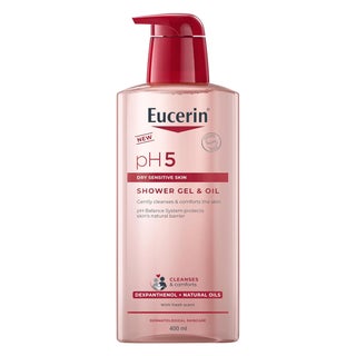 Eucerin pH 5 Shower Gel & Oil For Dry & Sensitive Skin 400ml
