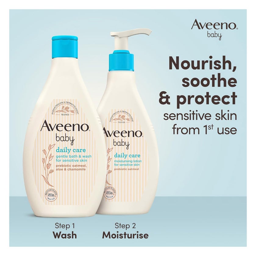 Aveeno Baby Daily Care Moisturizing Lotion For Sensitive Skin 250ml