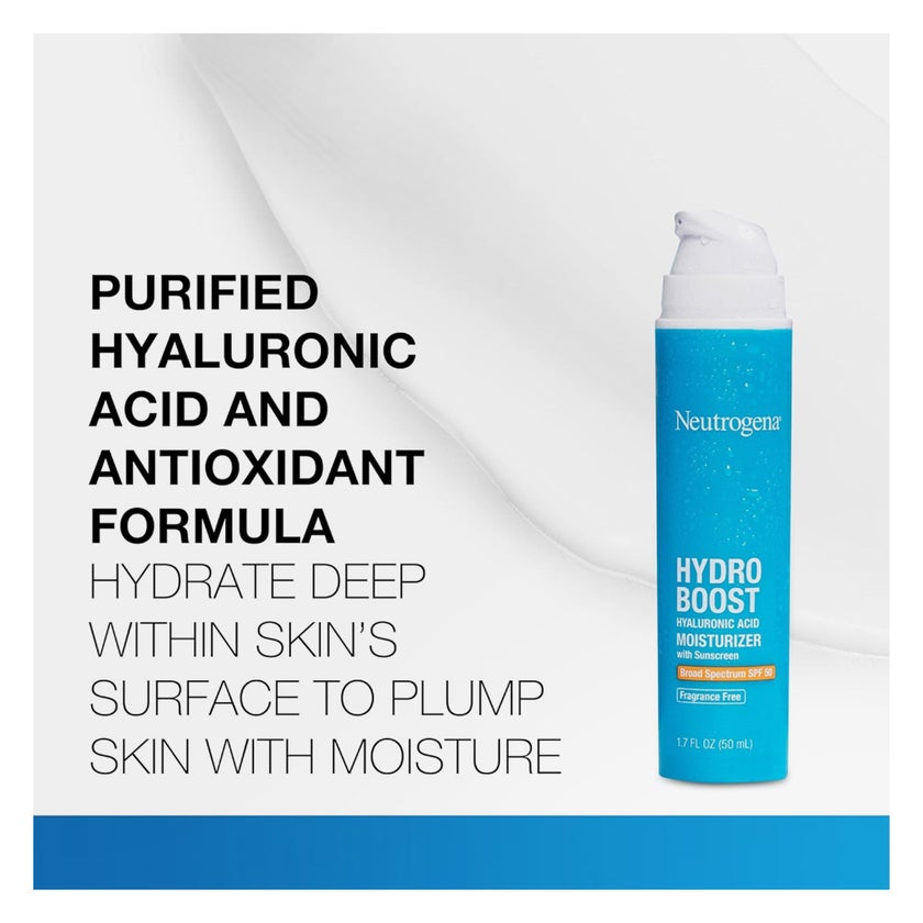 Neutrogena Hydro Boost SPF 50 Hyaluronic Acid Moisturizer 50ml