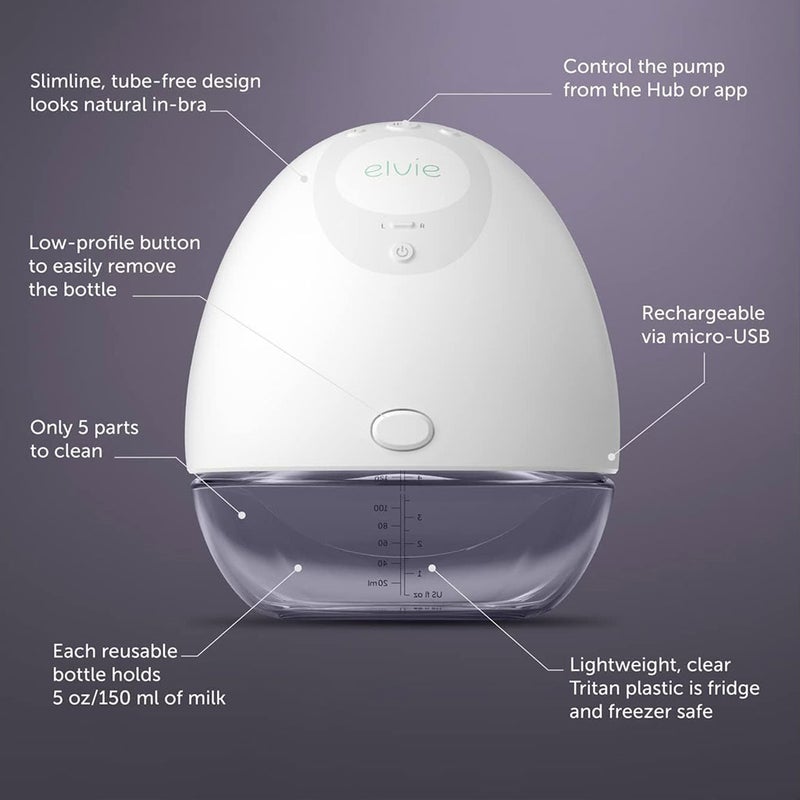 Elvie Wearable Electric Breast Pump Single