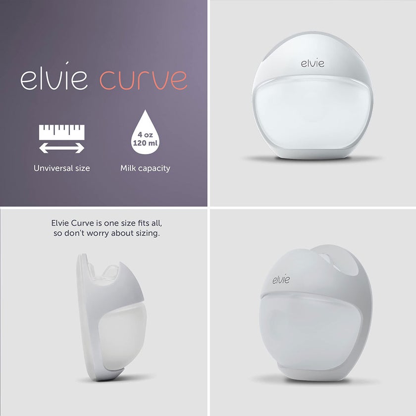 Elvie Curve Wearable Manual Breast Pump