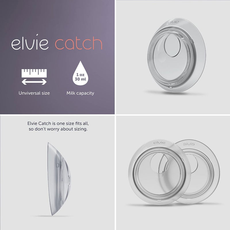 Elvie Catch Milk Collection Cups, Pack of 2's