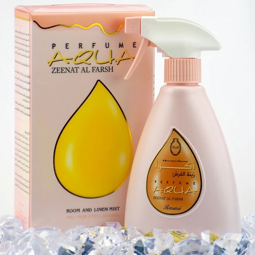Rasasi Aqua Zeenat Al Farsh Room & Linen Mist 375ml