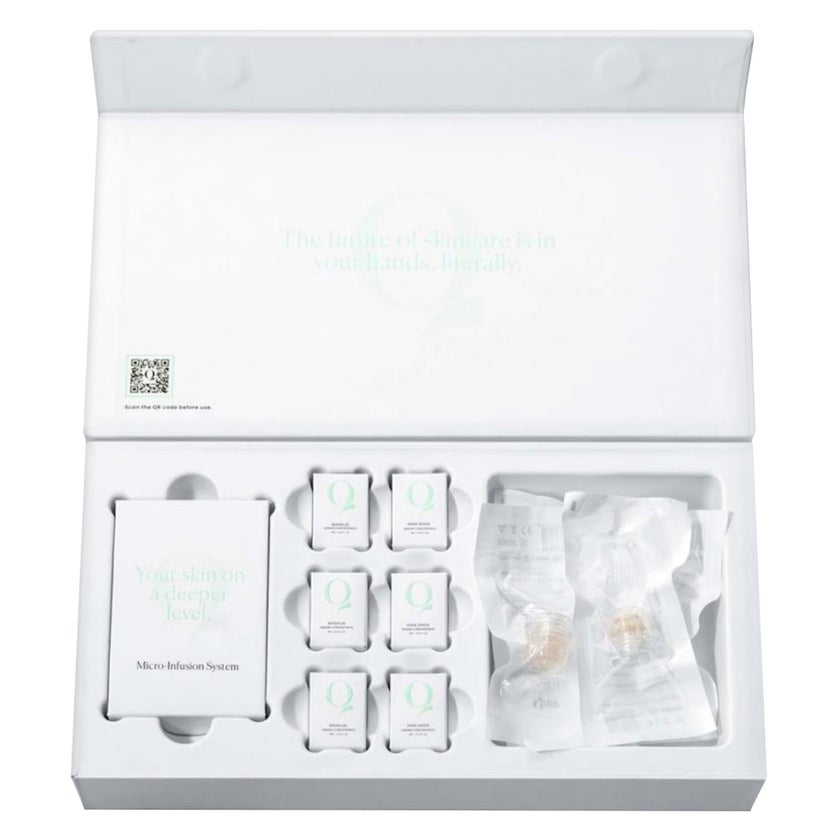 Qure Skincare Micro-Infusion System - At Home Microneedling Facial