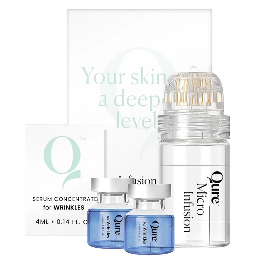 Qure Skincare Micro-Infusion System - At Home Microneedling Facial