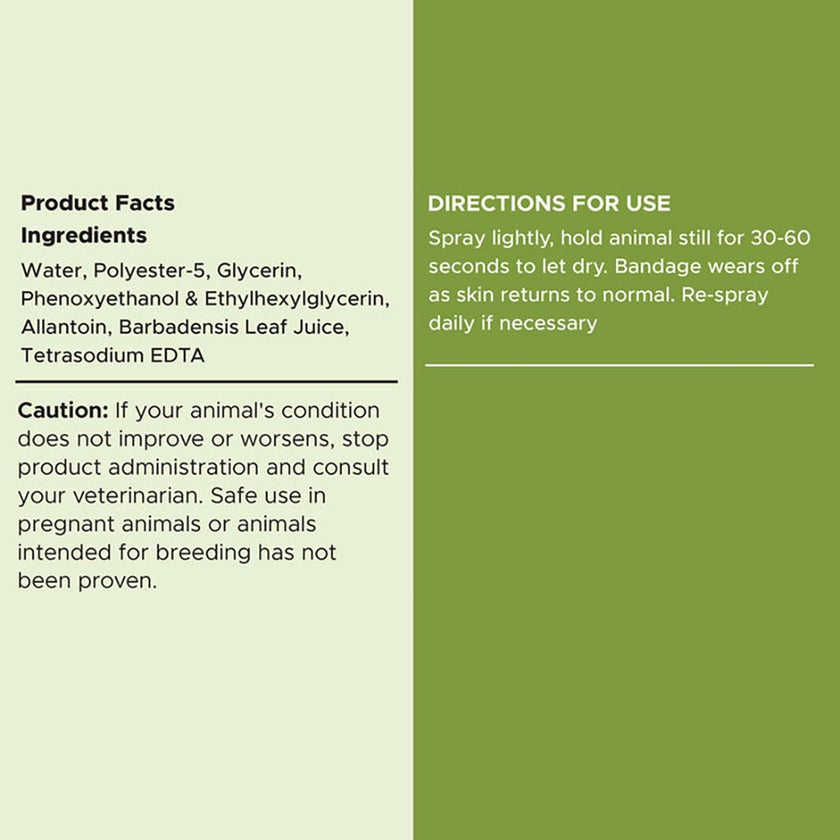 Chew + Heal Liquid Bandage Spray For Dogs 118ml