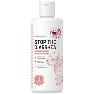 Chew + Heal Stop The Diarrhea Oral Liquid Digestive Aid For Dogs 59ml