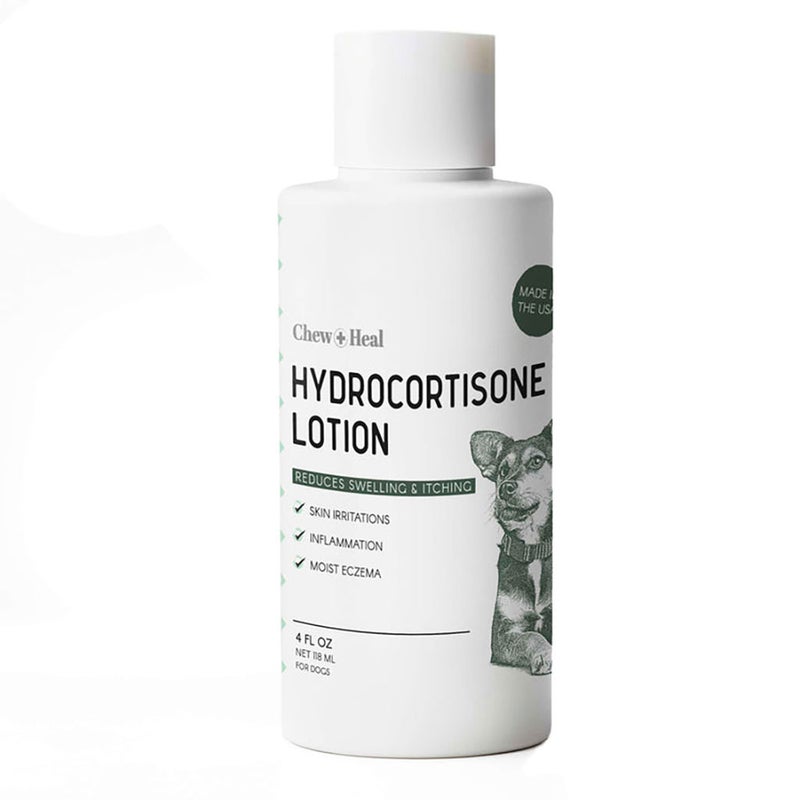 Chew + Heal Hydrocortisone Lotion For Dogs 118ml