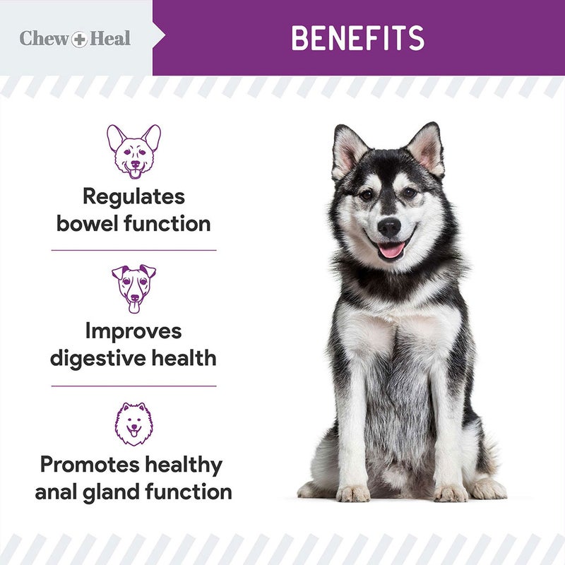Chew + Heal Stop The Scoot Soft Chews For Dogs, Pack of 120's