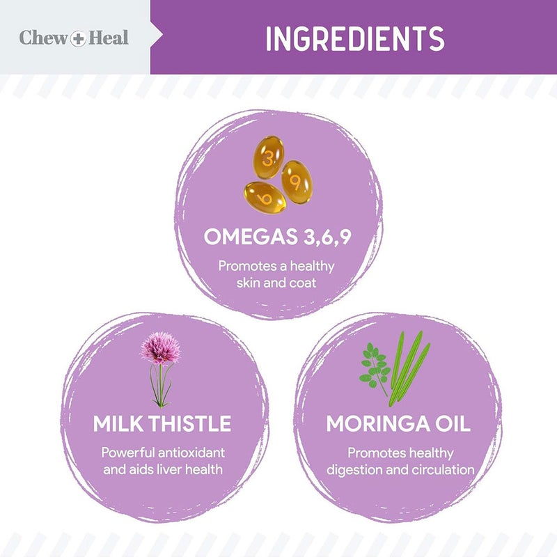 Chew + Heal Milk Thistle Tincture Oral Supplement For Dogs 120ml
