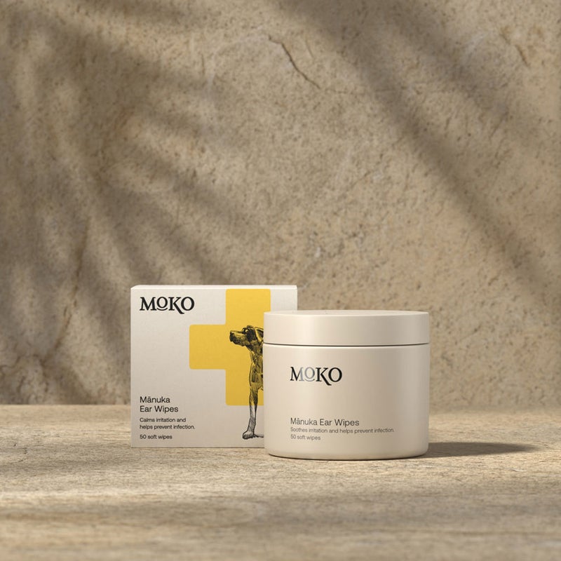 Moko Manuka Ear Wipes For Dogs, Pack of 50's