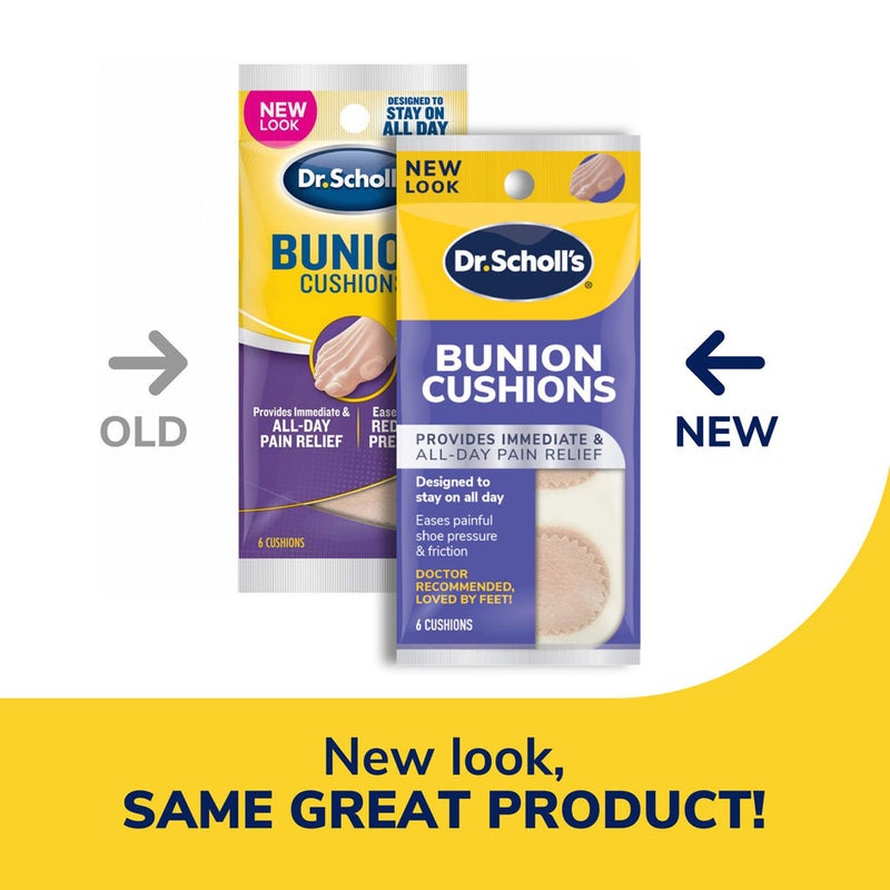 Dr.Scholl's Bunion Cushions, Pack of 6's