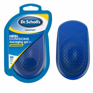 Dr.Scholl's Comfort Heel Cushions Massaging Gel For Men, Size 8-13 - 1 Pair