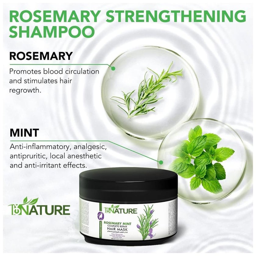 ByNature Rosemary Mint Complete Repair Hair Mask 300ml