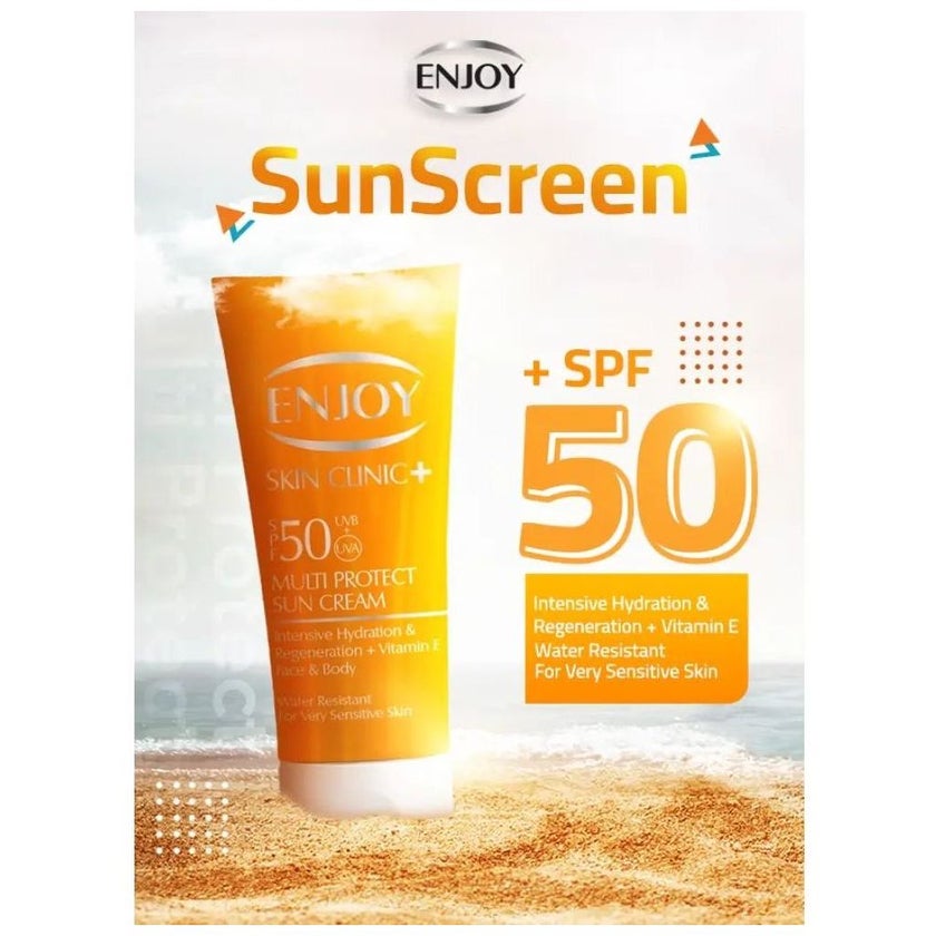 Enjoy Multi Protect SPF 50 Sun Cream 100ml