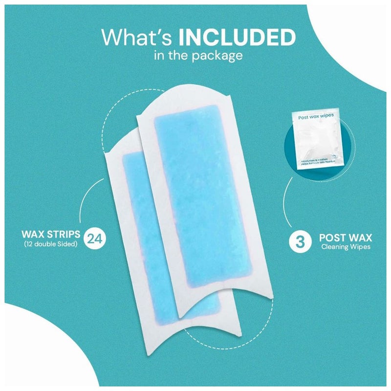 Enjoy Liposoluble Natural Face Wax Strips, Pack of 27's