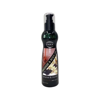 Enjoy Caramel & Vanilla Massage & Body Oil 175ml
