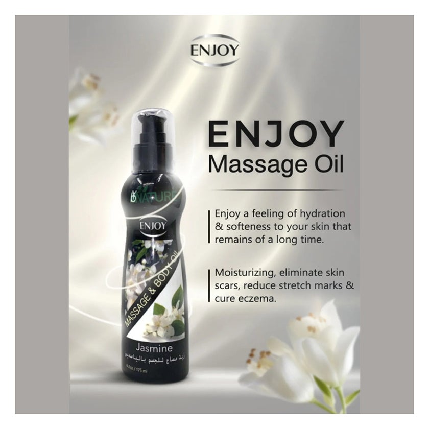 Enjoy Jasmine Massage & Body Oil 175ml