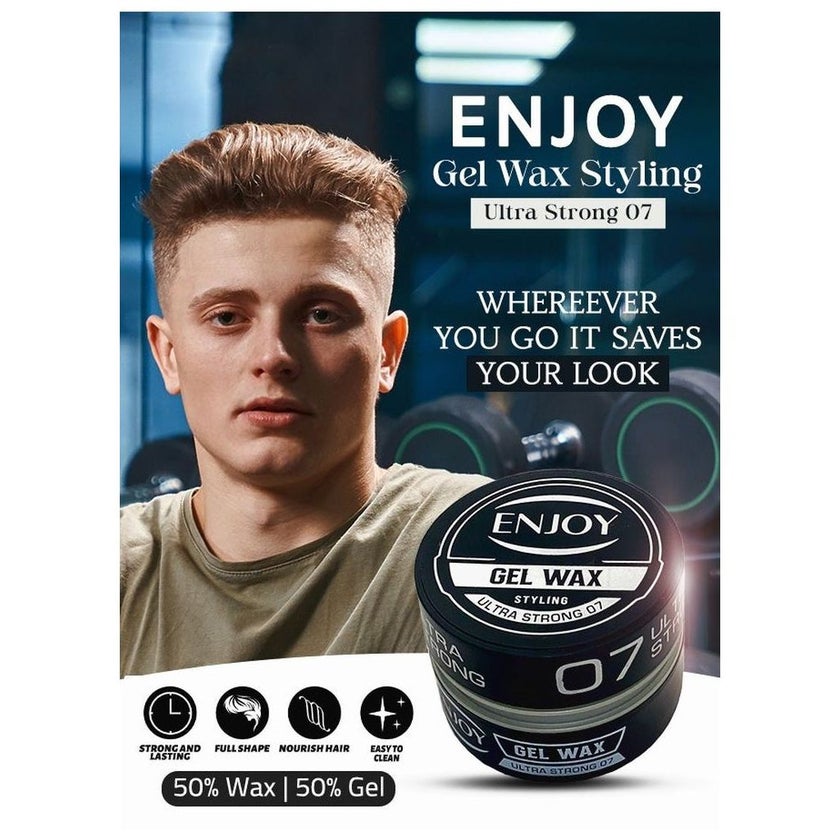 Enjoy Ultra Strong 07 Hair Styling Gel Wax 150ml