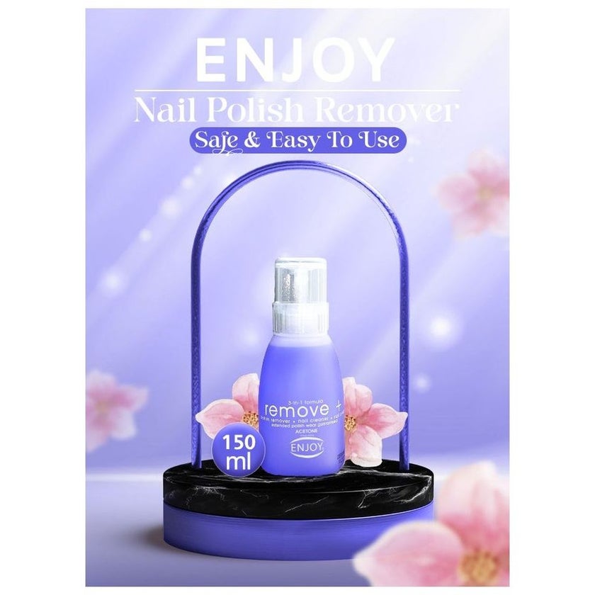 Enjoy Remove+ Acetone Nail Polish Remover 150ml