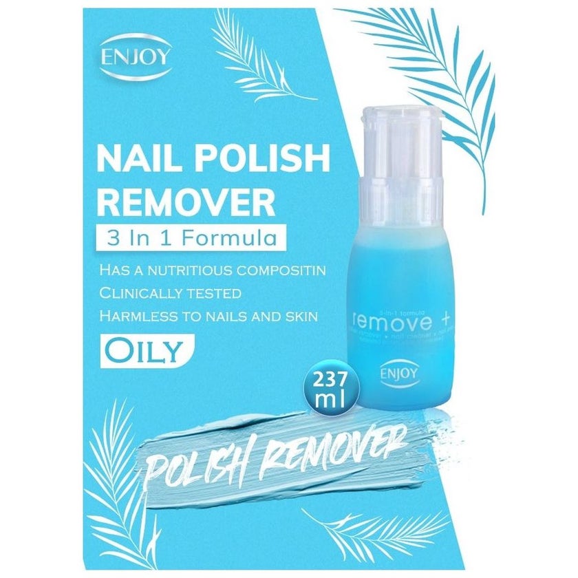 Enjoy Remove+ Oily Nail Polish Remover 237ml