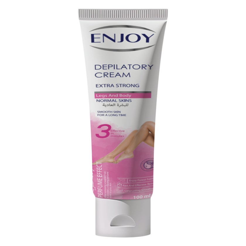 Enjoy Extra Strong Depilatory Cream For Normal Skin 100ml