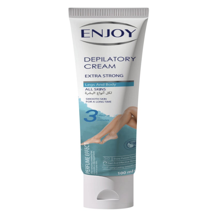 Enjoy Extra Strong Depilatory Cream For All Skin Types 100ml
