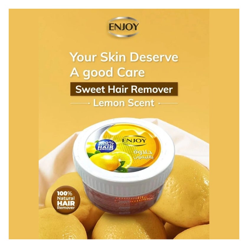 Enjoy Advanced Lemon Hair Removal Wax 400g