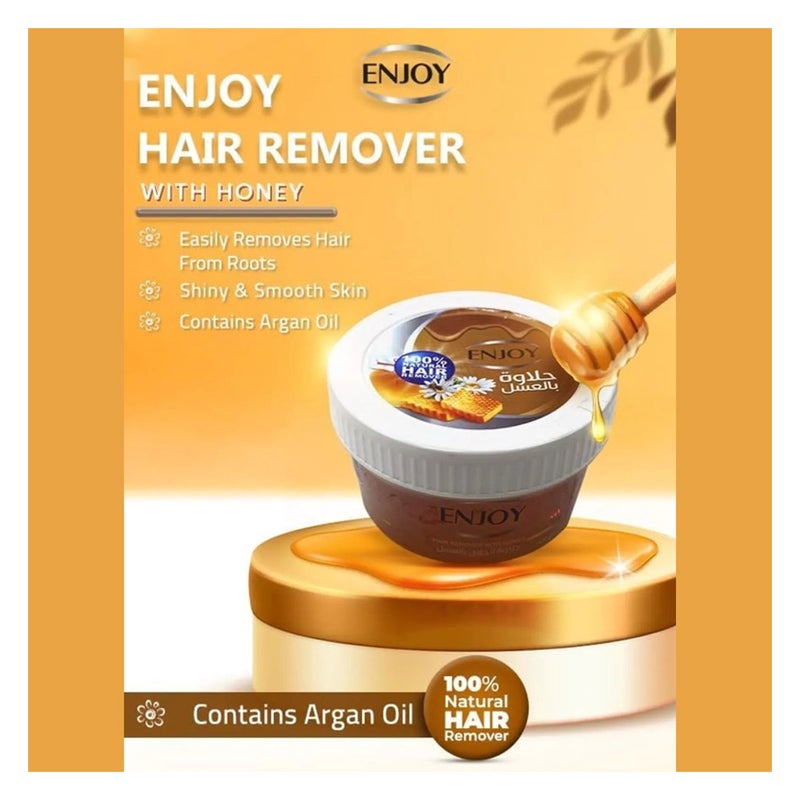 Enjoy Advanced Honey Hair Removal Wax 400g
