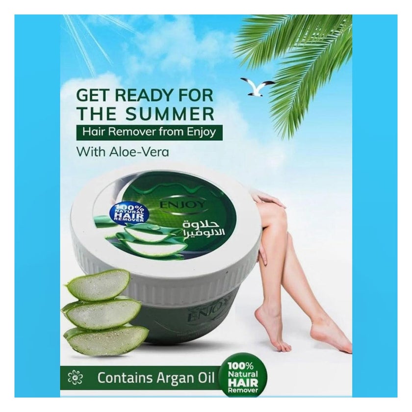 Enjoy Advanced Aloe Vera Hair Removal Wax 400g