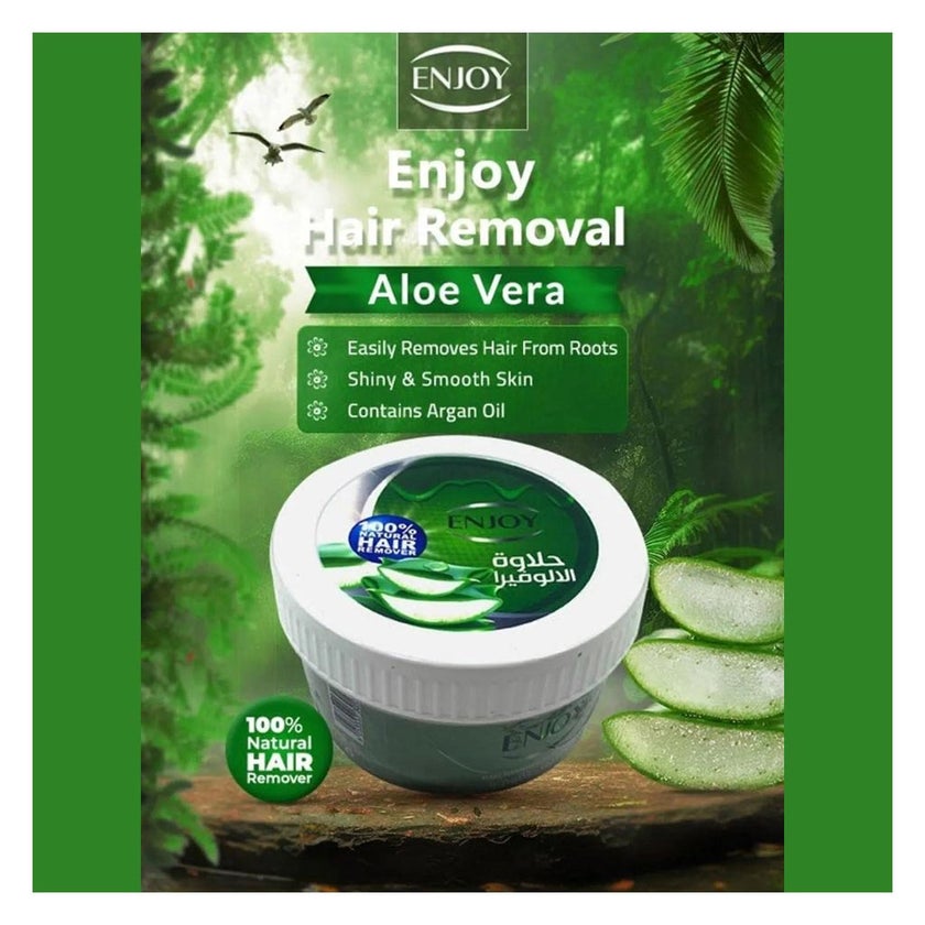 Enjoy Advanced Aloe Vera Hair Removal Wax 400g