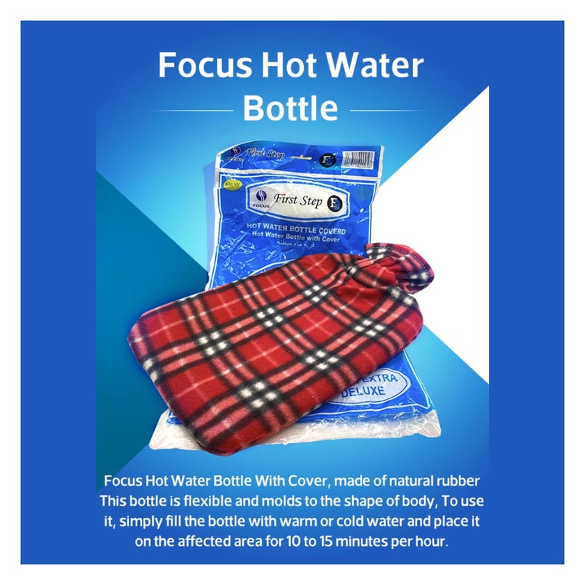 First Step Hot Water Bottle With Cover 2l