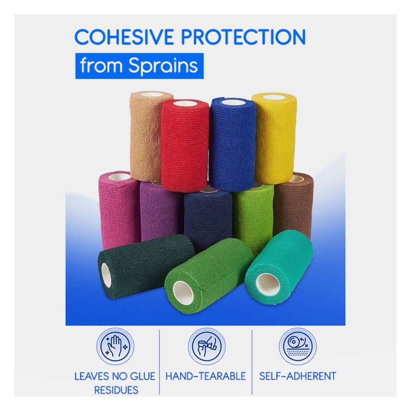 First Step Cohesive Bandage, Size 7.5cm x 4.5m