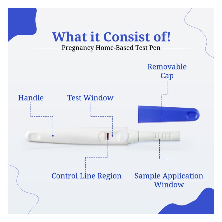 First Step Plus One Step HCG Pregnancy Test Pen