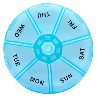 First Step Pill Box For Weekly Medication Planner