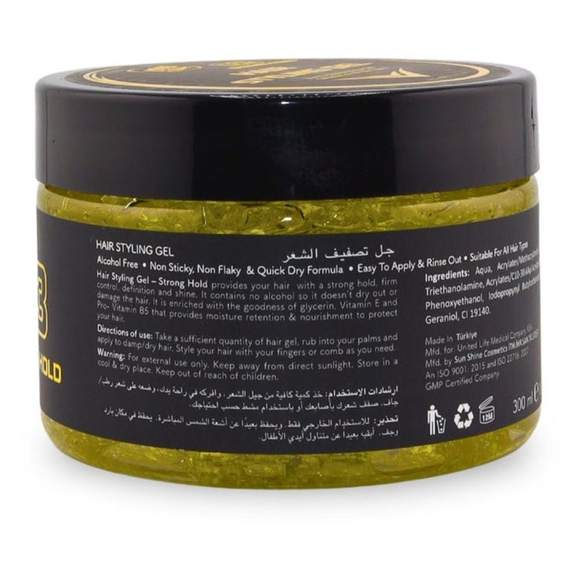 Pure Life 03 Strong Hold Hair Styling Gel 300ml