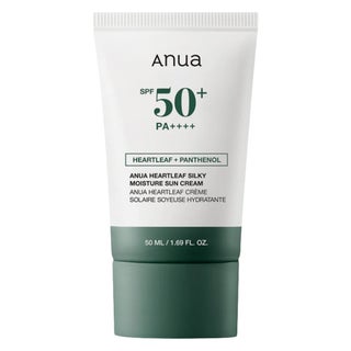 Anua Heartleaf Silky Moisture SP50+ PA++++ Sun Cream 50ml